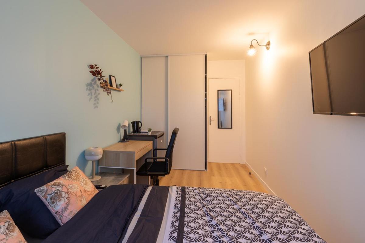 Bed and Breakfast Le Beau Refuge Parisien De Cergy - Parisian Modern Flat At Сержи Экстерьер фото